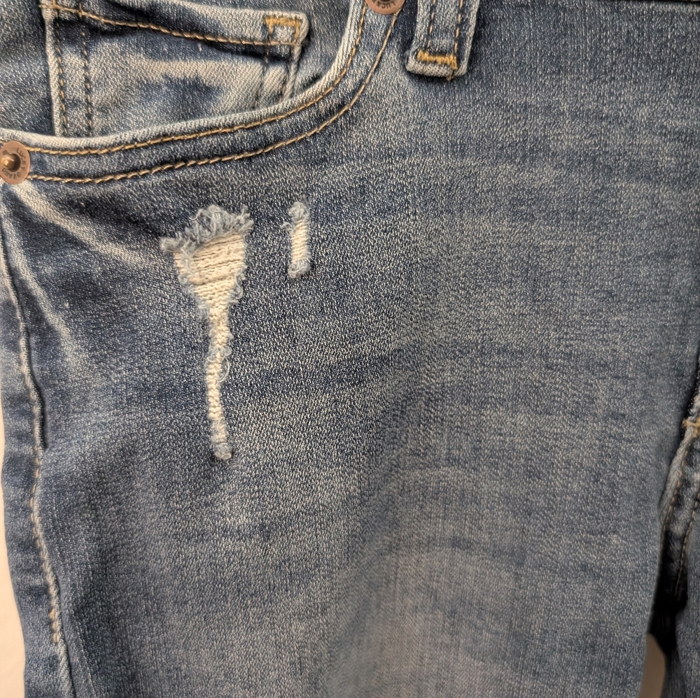 Lucky Brand Lolita Super Skinny Distressed Jeans, Size 0/25 - Picture 4 of 14